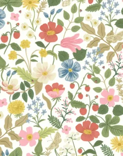 Strawberry Fields White RP7354