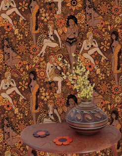 Summer of Love Wallpaper, Acapulco Gold