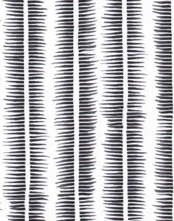 Textured Stripe, Black on White