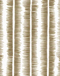 Textured Stripe, Gold on White