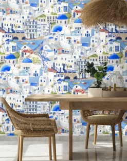 THE MEDITERRANEAN, BLUE & WHITE