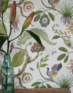 Theobroma, Leaf on Flax