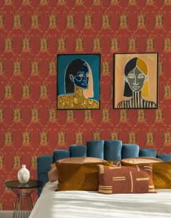 Tibetan Tiger, Burnt Orange