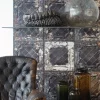 TIN-07 Brooklyn Tins Wallpaper by Merci
