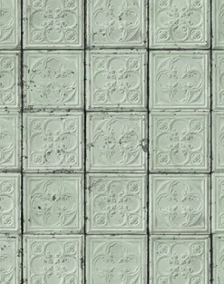 TIN-05 Brooklyn Tins Wallpaper by Merci