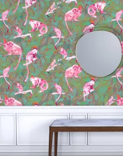 Tribu, Pink & Green Monkeys