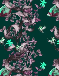 Underwater Wonderland, Lime Flowers