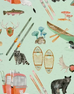 Upstate Camp, Mid Century