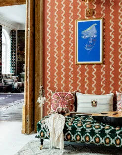 Vintage Ikat, Apricot