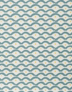 Wiggly Squiggly, Blue and Yellow - SMALL SCALE