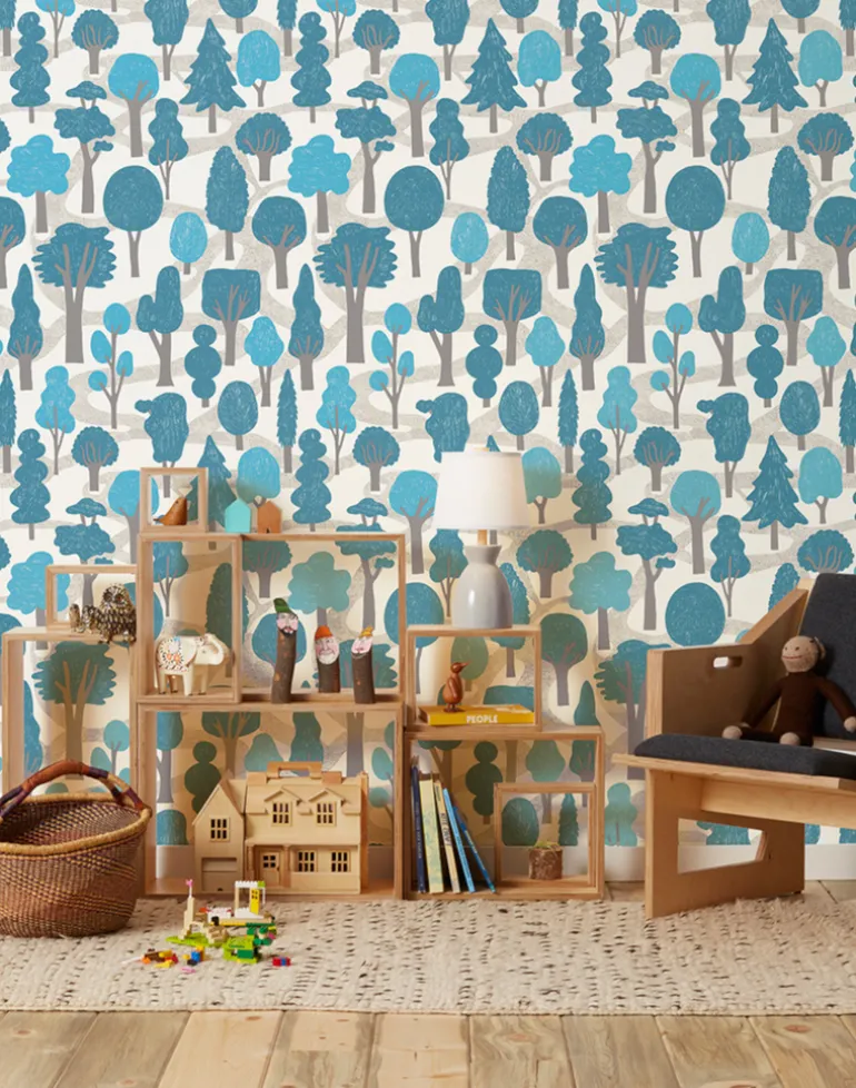 Zig Zag, Bright Blue