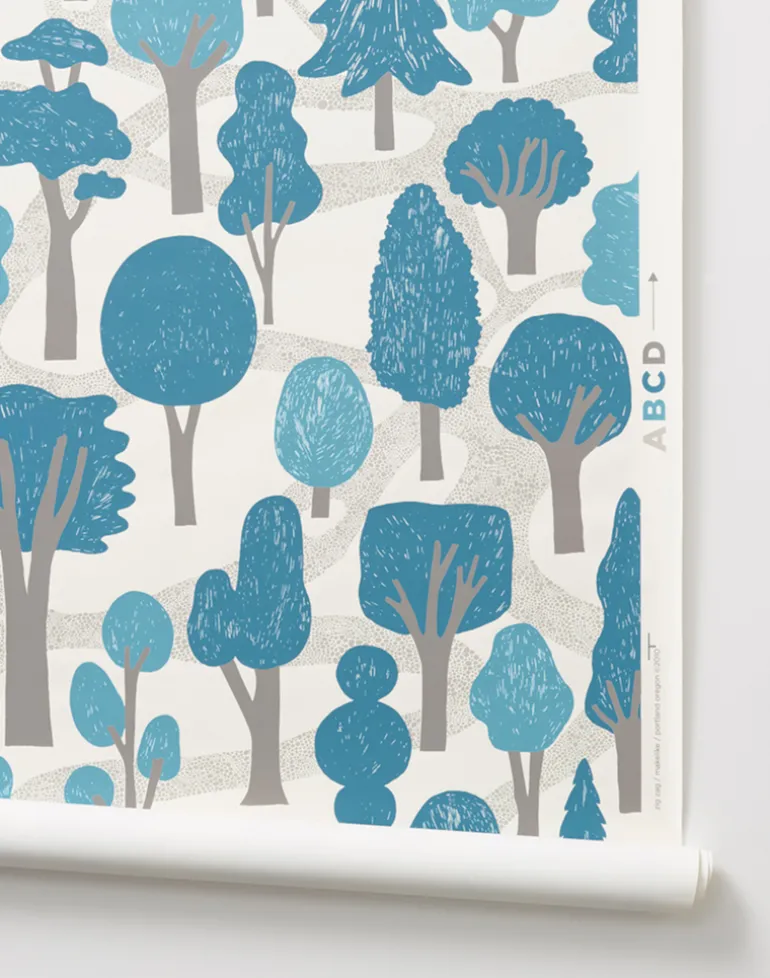 Zig Zag, Bright Blue